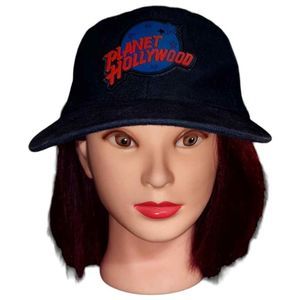 Planet Hollywood Munich, Germany Vintage Baseball Cap, Navy Blue, Made In 1995